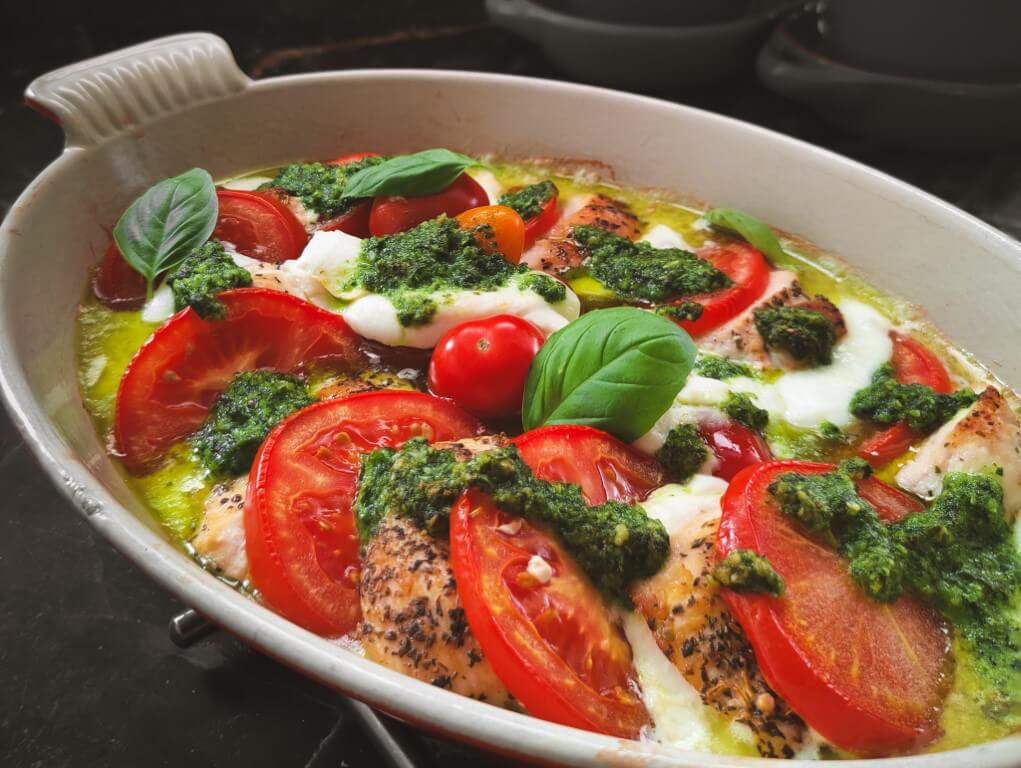 Italiaanse Kip Caprese